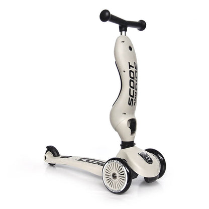 Kinderroller mit Sitz - Highwaykick 1 in ash