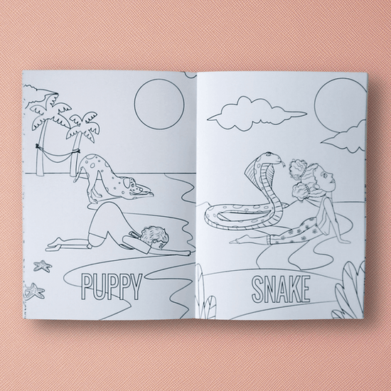 Yoga Malbuch für Kinder - I am Yogi Kids Yoga Colouring Book for little yogis.